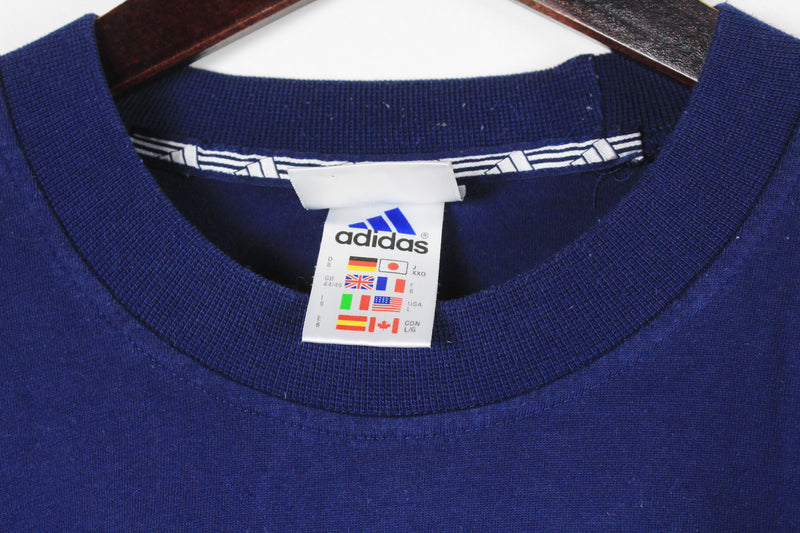 Vintage Adidas Long Sleeve T-Shirt Large