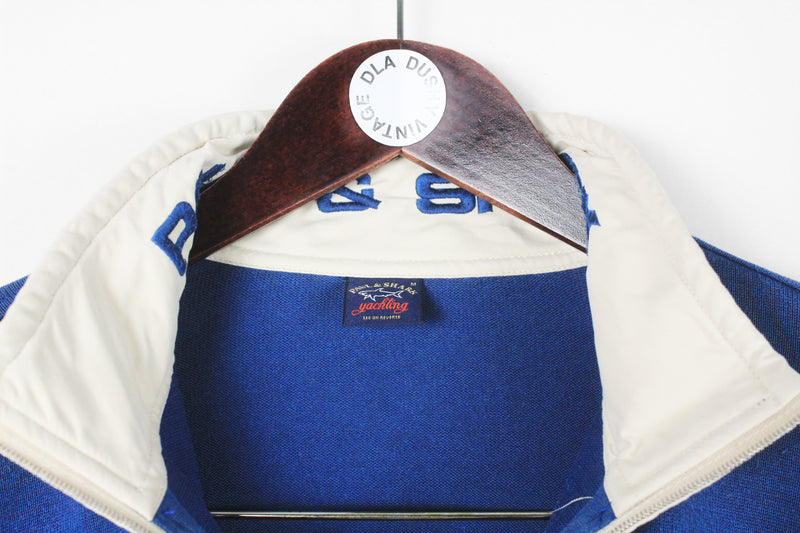 Vintage Paul & Shark Sweater 1/4 Zip Large