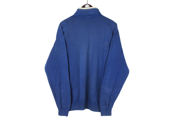 Vintage Paul & Shark Sweater 1/4 Zip Large