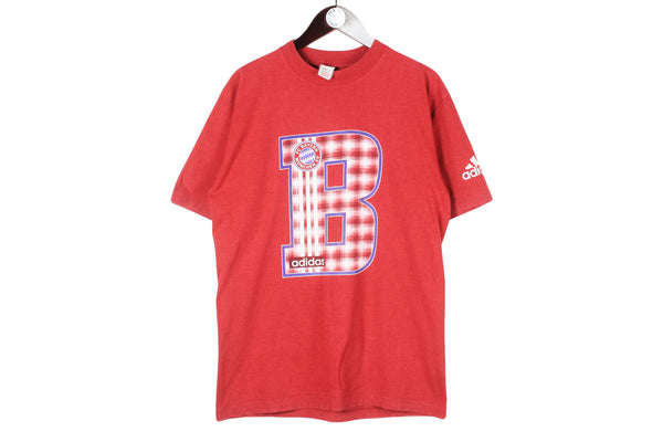 Vintage Bayern Munchen Adidas T-Shirt Medium