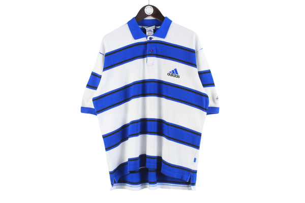 Vintage Adidas Polo T-Shirt Large / XLarge