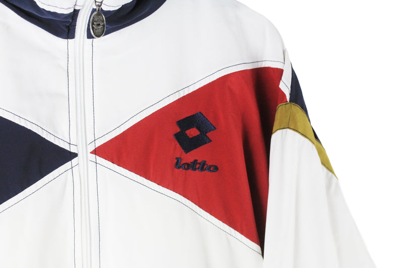LOTTO FOR BORIS BECKER ロット　テニス　ジャケット Vintage Lotto for Boris Becker Track Jacket Tennis Sz. XL