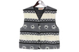 Vintage Fleece Vest Women's Medium