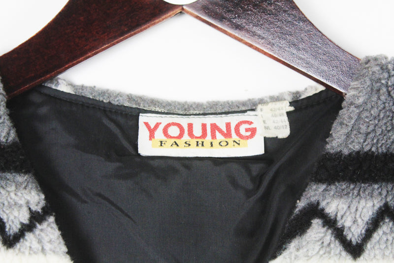 Vintage Fleece Vest Women's Medium