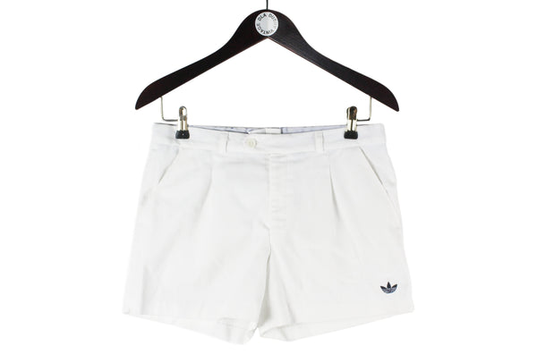 Vintage Adidas Shorts Small made in West Germany white 80s retro tennis style sportswear