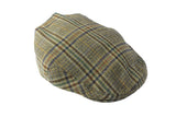 Newsboy Flat Cap Cabbie baker boy 504 Style Contour Fitted Beret retro style authentic wool classic fedora hat made in Great Britain vintage hat casual luxury plaid pattern Barbour