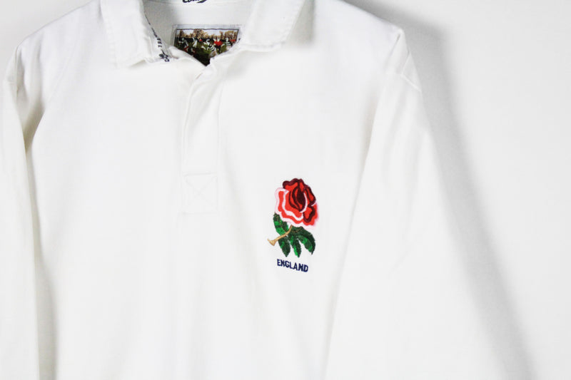 Vintage England Cotton Traders Rugby Shirt Large