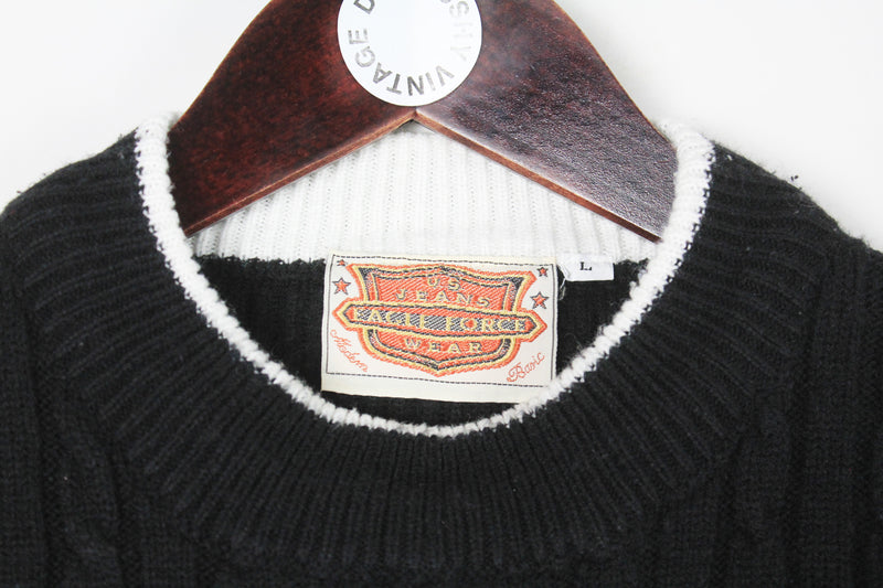 Vintage Husky Race Sweater Medium