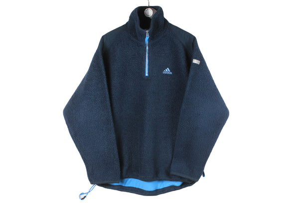 Vintage Adidas Fleece 1/4 Zip Medium