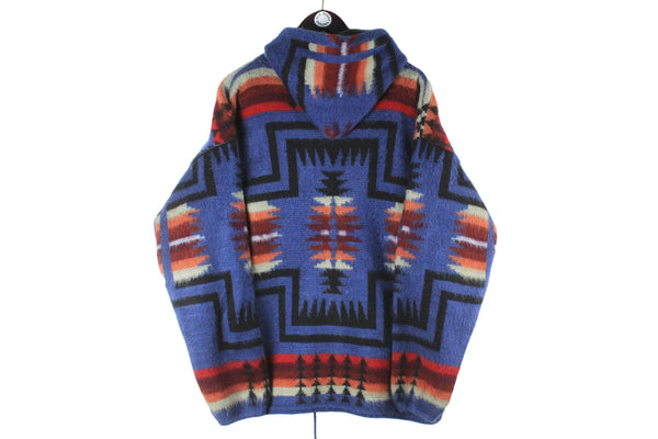 Vintage Tejidos Ruminahui Sweater Hoodie Large