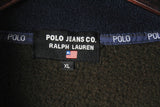 Vintage Polo by Ralph Lauren Fleece 1/4 Zip XLarge