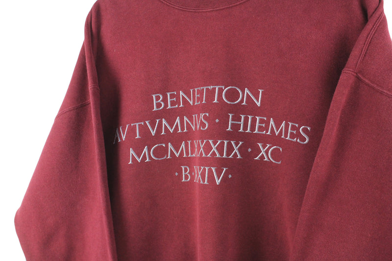 Vintage United Colors of Benetton Sweatshirt Women’s Large