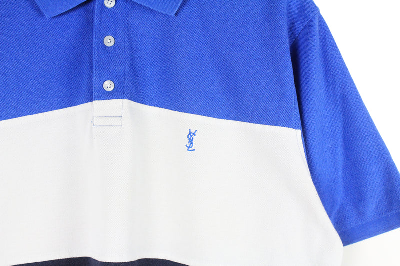 Vintage Yves Saint Laurent Polo T-Shirt XLarge