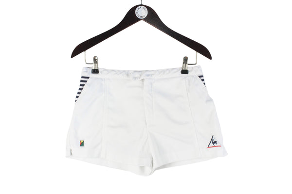 Vintage Le Coq Sportif Shorts Small tennis ATP tour 90s 80s retro classic made in Italy 