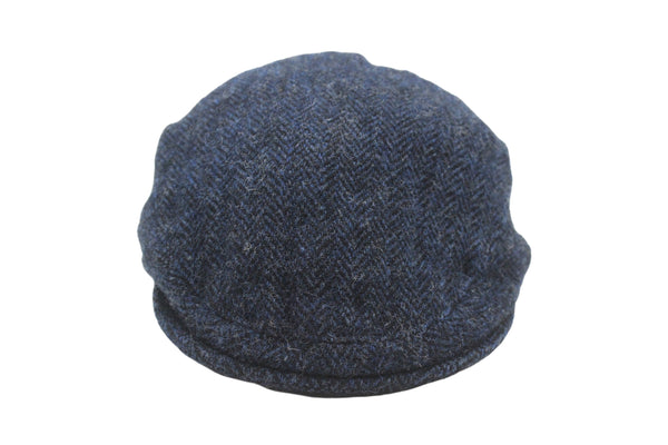 Vintage Harris Tweed Newsboy Cap