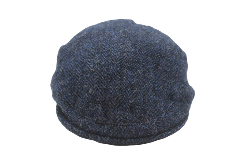 Vintage Harris Tweed Newsboy Cap