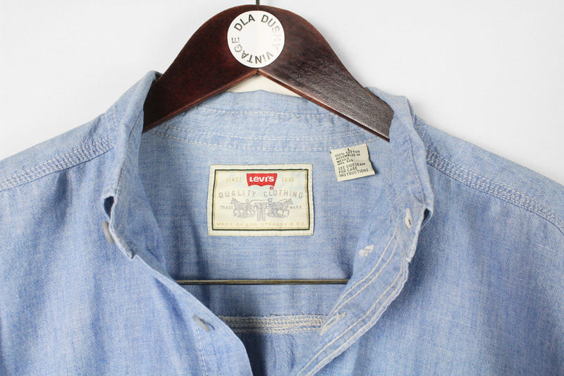 Vintage Levi's Shirt Half Sleeve Large