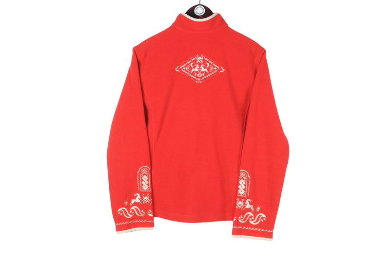 Vintage Bogner Fleece Full Zip Women's Large