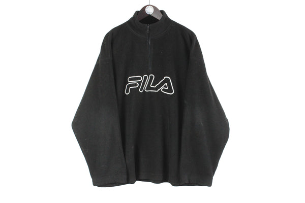 Vintage Fila Fleece Half Zip XLarge