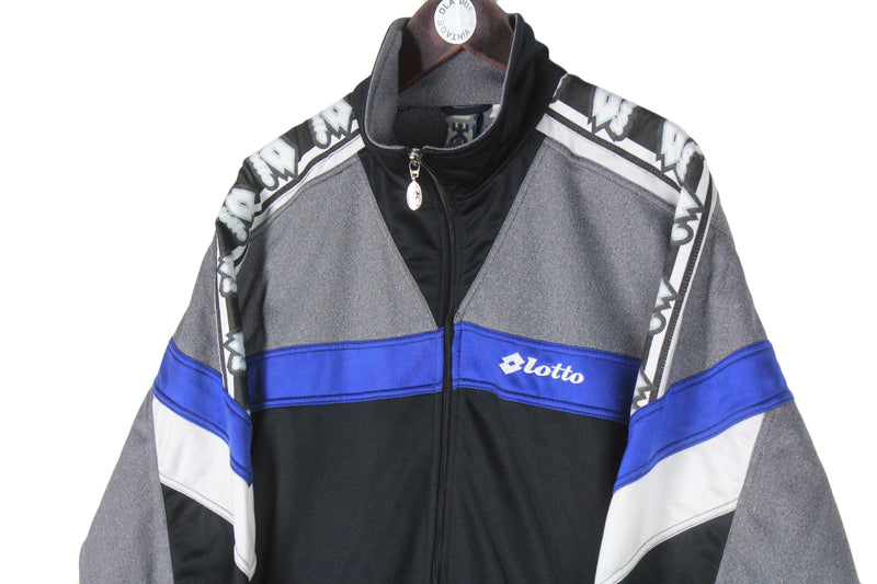 Vintage Lotto Track Jacket Medium