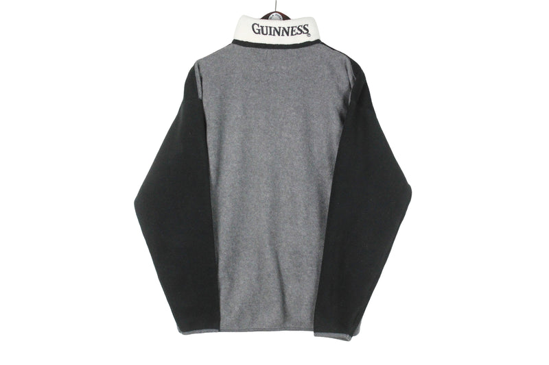 Vintage Guinness Fleece 1/4 Zip Medium