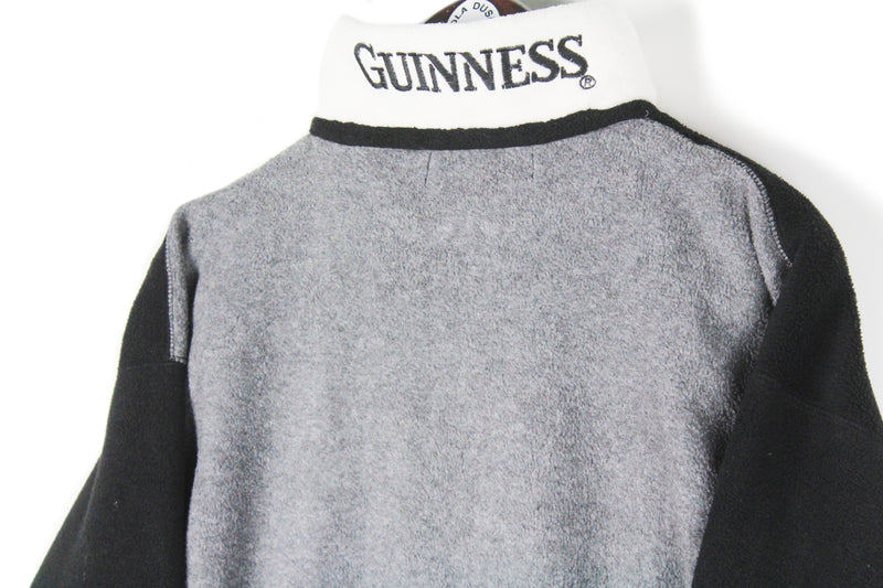 Vintage Guinness Fleece 1/4 Zip Medium