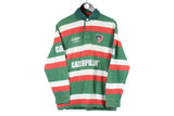 Vintage Leicester Tigers Cotton Traders Rugby Shirt Small