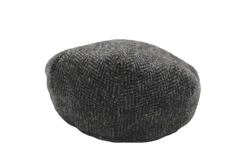 Vintage Harris Tweed Newsboy Cap