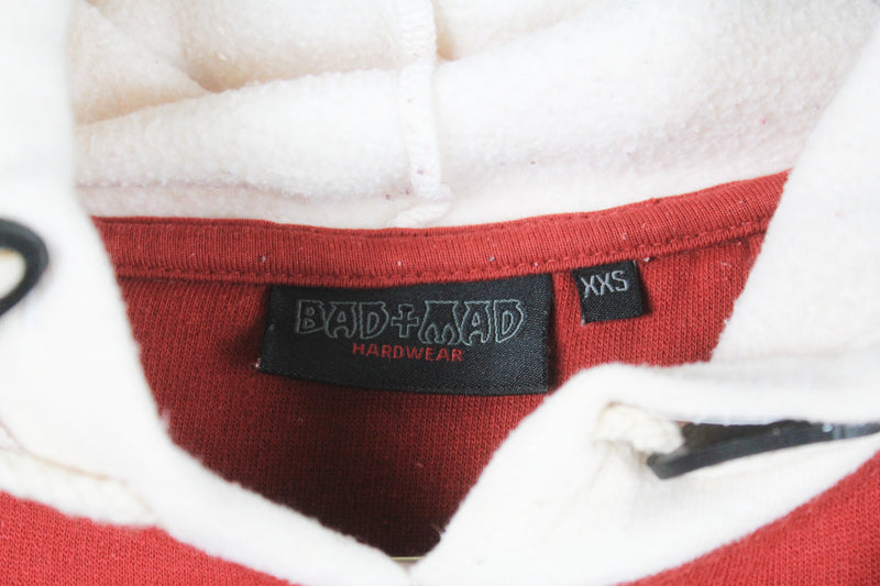 Vintage Bad+Mad Hoodie Women's XSmall