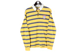 Gant Rugby Shirt Medium striped pattern authentic casual collared long sleeve t-shirt 