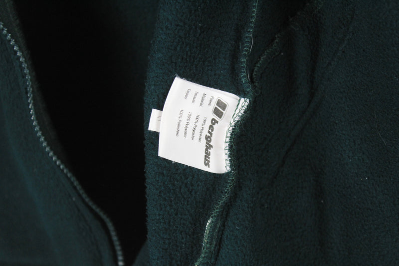 Vintage Berghaus Fleece Full Zip Women's Medium