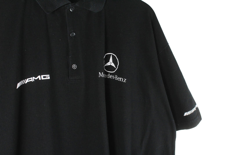Vintage Mercedes AMG Polo T-Shirt XLarge