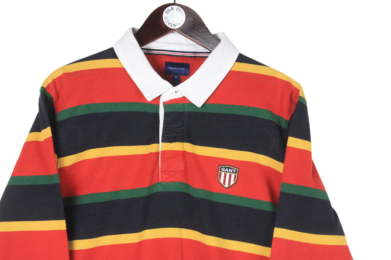 Vintage Gant Rugby Shirt Women's XLarge