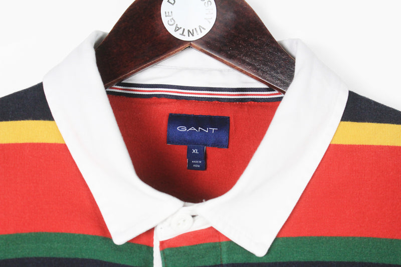 Vintage Gant Rugby Shirt Women's XLarge