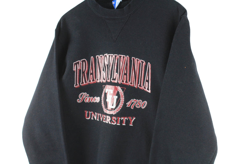 Vintage Transylvania University Champion Sweatshirt Large