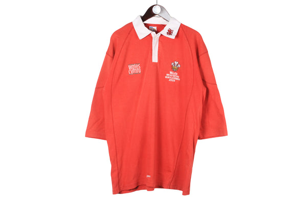 Vintage Wales Six Nations 2005 Grand Slam Winners Rugby Shirt XLarge