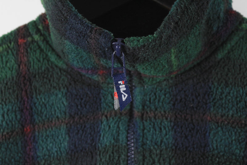 Vintage Fila Fleece 1/4 Zip Medium