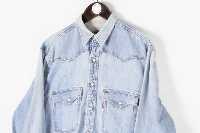 Vintage Levi's Denim Shirt Large