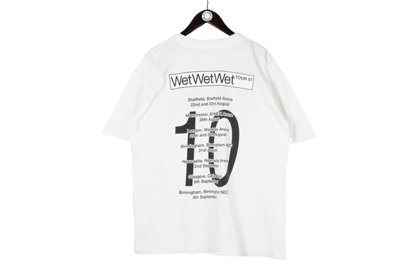 Vintage Wet Wet Wet Tour 1997 T-Shirt Large