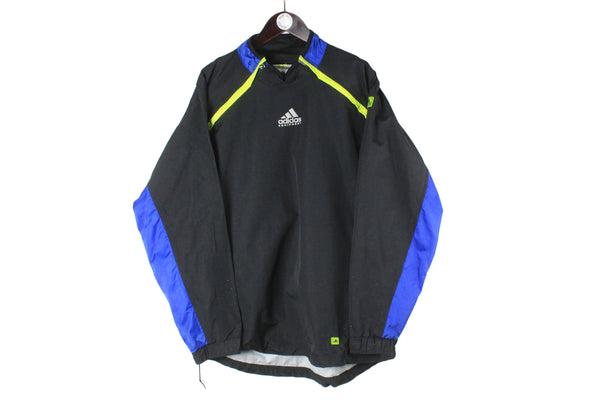 Vintage Adidas Equipment Anorak Jacket XLarge big logo 90s retro windbreaker sport style 