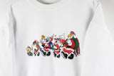 Vintage Warner Bros Christmas Sweatshirt Medium