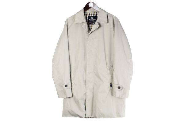 Vintage Aquscutum Trench Jacket Small