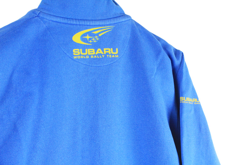 Vintage Subaru Sweatshirt Full Zip Large