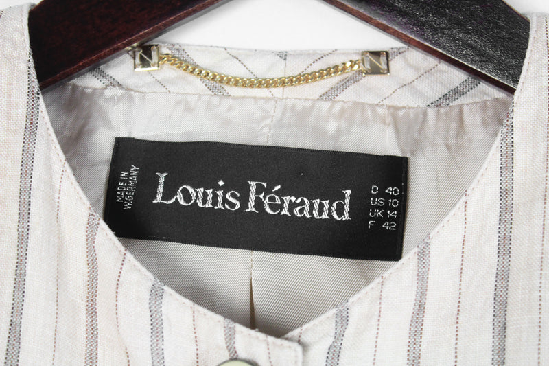 Vintage Louis Feraud Blazer Jacket Women's Large