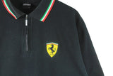 Vintage Ferrari Polo T-Shirt XLarge