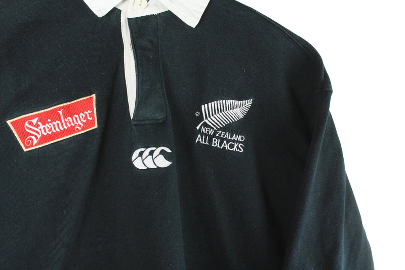 Vintage New Zealand Canterbury Rugby Shirt Women's Medium