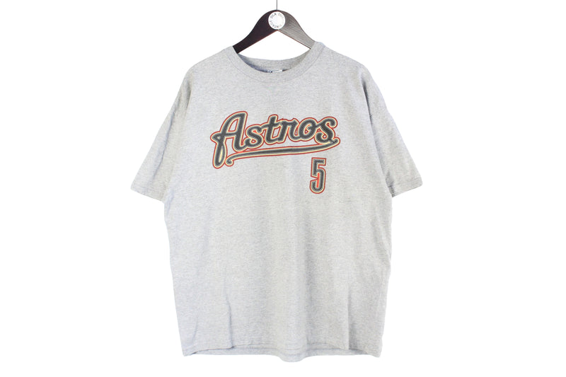 Vintage Retro Astros 90s Houston Baseball Crewneck Sweatshirt Shirt