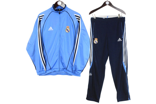 Vintage Real Madrid 2005 Adidas Tracksuit Small