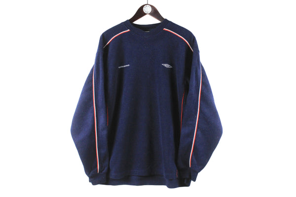 Vintage Umbro Fleece Sweatshirt Large