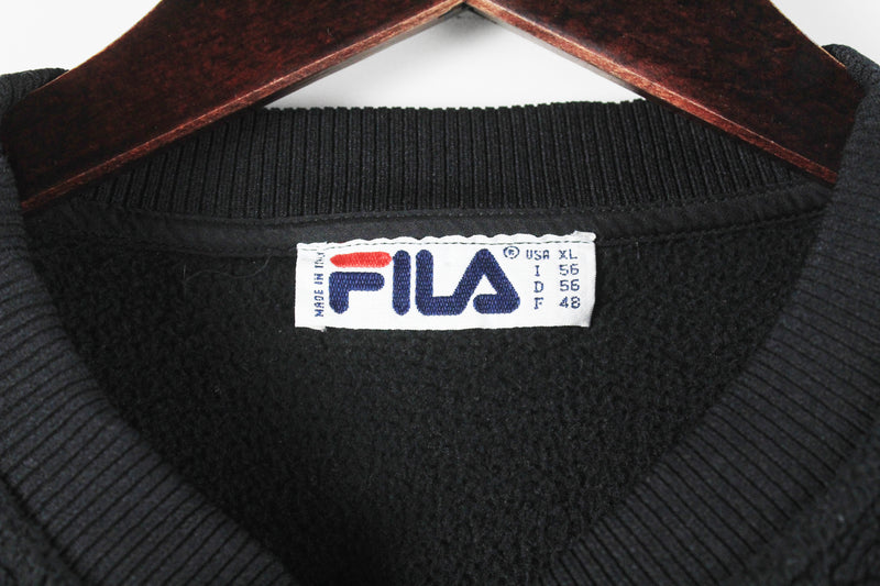 Vintage Fila Fleece Sweatshirt Large / XLarge